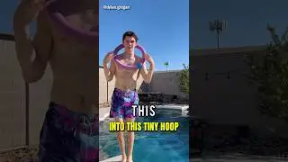 He Had To Jump Through This Hoop!