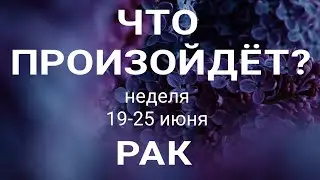 РАК🍀 Прогноз на неделю (19-25 июня 2023). Расклад от ТАТЬЯНЫ КЛЕВЕР. Клевер таро.