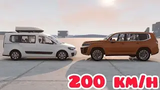 Gavril Scout vs Procyon Centauri 💥 200 km/h 💥 BeamNG.drive CRASH test