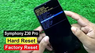 Symphony Z30 PRO Hard Reset | Factory Reset |