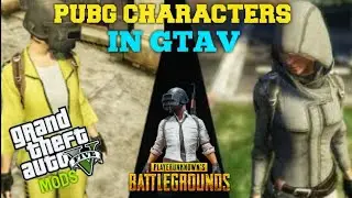 Real PUBG Player [ Add on ped ] | Pubg models in Gtav | Installation | Gamebank