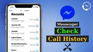 How To See Call Log History on Facebook Messenger | Check Messenger Call History