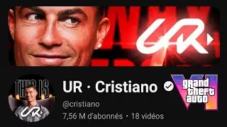 CR7 crée une nouvelle Chaîne Youtube 