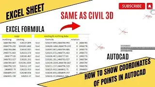 How to show coordinates of multiple points with one click in autocad