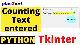Key Release event to count number of chars entered in a Tkinter Entry box  