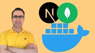 Docker Tutorial for Next.js & MongoDB | Dockerize Nextjs App in 2024 for Beginners