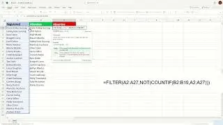 How to compare two lists to find missing values in excel - Excel Tips and Tricks