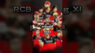 RCB Playing XI Players 2024 #shorts #viral #ipl #viratkohli #rcb