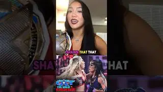 ROXANNE PEREZ ON HAVING THE YOUNGEST MATCH ON NXT AGAINST THEA HAIL!