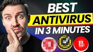 BEST Antivirus in 3 MINUTES! 💥 [MY TOP 3 PICKS]