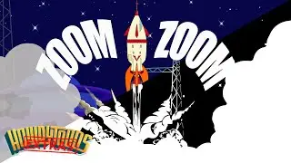 Animatic for Zoom Zoom Zoom We're going to the Moon by Howdytoons