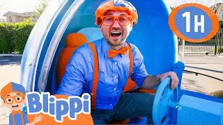 Blippi Visits the White House in the Blippi Mobile! | 1 HOUR OF BLIPPI TOYS! |