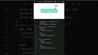 Day 038 - 🤯 Micro Css checkout button animation #coding #webdevelopment #frontend #html #css #webdev