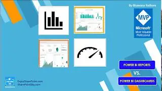 Difference between Microsoft Power BI report and Dashboard