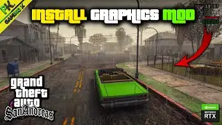 How To Install Graphics Mod In GTA San Andreas😍