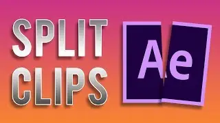 How to Split Layers in After Effects - Cut Clips