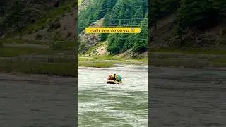 Naran river rafting very dangerous whatsapp status #naran #rafting #trending