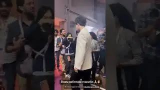 Dimash & Ralph Simon backstage TedX India