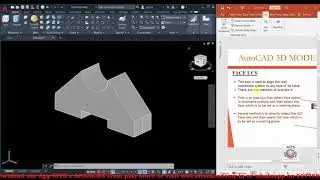 AutoCAD 3D tutorials Lesson 4 (UCS CONCEPT)