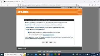 How to change password in dlink wifi router