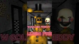 [FNAF] WITHERED GOLDEN FREDDY VS THE PUPPET!!! #fnaf #videogamecharacter #edit