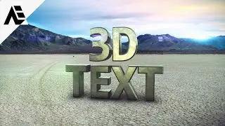 After Effects Tutorial: How To Create Element 3D Text Shadow