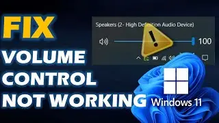 Fix: Volume control not working in Windows 11 & Windows 10