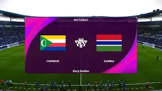 Comoros vs Gambia (04/09/2024) Africa Cup of Nations PES 2021