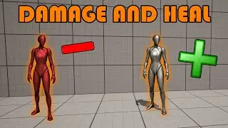How To Damage And Heal The Player In Unreal Engine 5 (Tutorial)