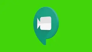 Google Meet Green Screen 3D Logo Animation Footage (No Copyright)