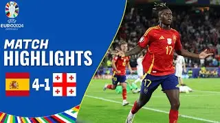 Spain vs Georgia | 4-1 | Highlights | UEFA Euro 2024