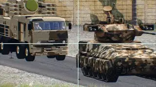 Nothing left! Russian convoy of 9,600 missiles sent to Kursk destroyed by Ukraine Army - Arma 3