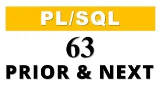 PL/SQL tutorial 63: PL/SQL Collection Method Prior & Next in Oracle Database
