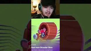 New Brawler MOE Leaked! #brawlstars #brawlstarsshorts #shorts