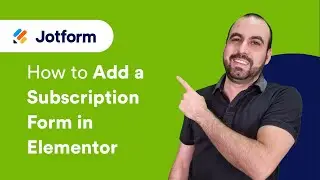 How to Add a Subscription Form in Elementor