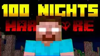 100 Nights with HEROBRINE in Minecraft Hardcore