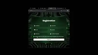 Responsive Rogister Using HTML CSS