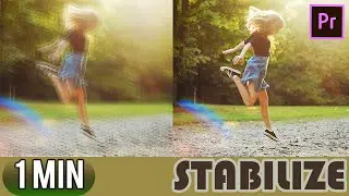 How To Stabilize Video In Premiere Pro | STABILIZE SHAKY FOOTAGE |  Premiere Pro 2021