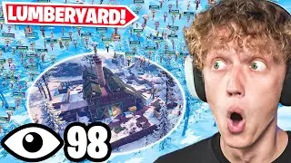 100 Players Land At Logjam Lumberyard In Season 2 Fortnite!