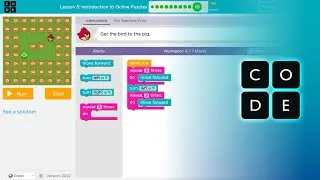 Code.org Course D Lesson 3 Introduction to Online Puzzles How to Do Solution and Explanation