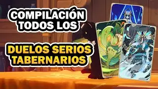 ✨COMO DERROTAR TODOS LOS TABERNARIOS SERIOS | TCG GENSHIN IMPACT | COMPILACIÓN DE TWITCH