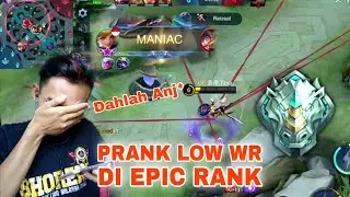 Prank feed di depan publik epic || Auto Bacot sebelum main