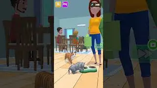 BAD CAT BEATS THE KITTEN AND STEAL FOOD?! Cat Life: Pet Simulator 3D 