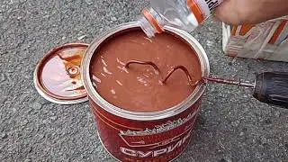 Восстановление железного гаража. Часть пятая))) покраска гаража!!!
