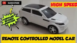 REMOTE CONTROLLED XUV TOY CAR | BATTERY OPERATED | LIGHT Forward REVERSE FUNCTION #remotecontrolcar