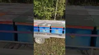 Прицеп для перевозки пчёл.