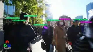 YOLOV4 Mask No Mask Test Video 2