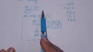 ASSEMBLY LANGUAGE PROGRAM TO FIND THE LARGEST NUMBER IN AN ARRAY | MPI | By Vijaya