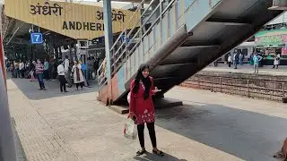 Ajmer Dadar 😶‍🌫️ Skip Andheri Station 🚉 #indianrailways #andheri #localtrain #railwaycontent