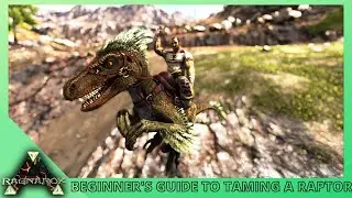 HOW TO TAME A RAPTOR [ARK: BEGINNER'S GUIDE TO TAMING]